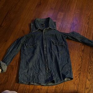 Urban Renewal Blue Denim Shirt M
